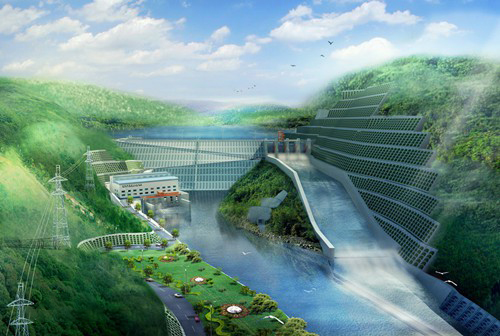 宁强老挝南塔河1号水电站项目
